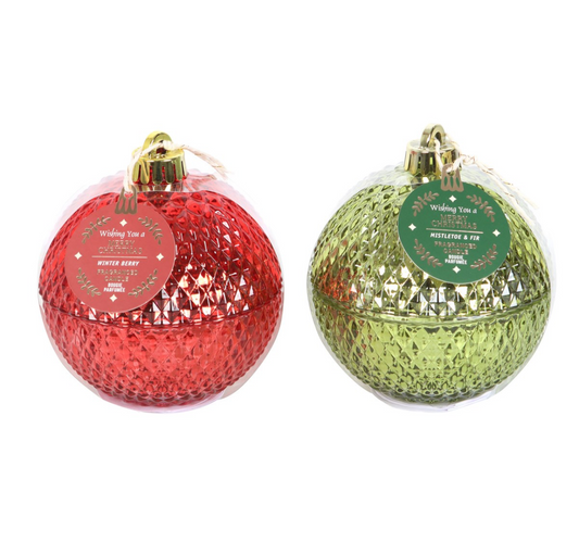 Christmas Bauble Candle