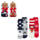 Ladies Cozy Socks 2x 2pk *Last One*