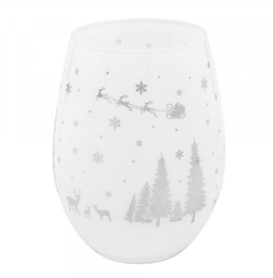 Christmas Wonderland Stemless Glass