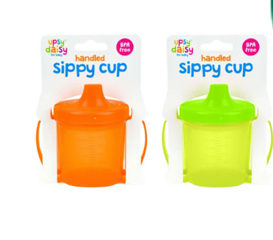 Upsy Daisy Handled Sippy Cup