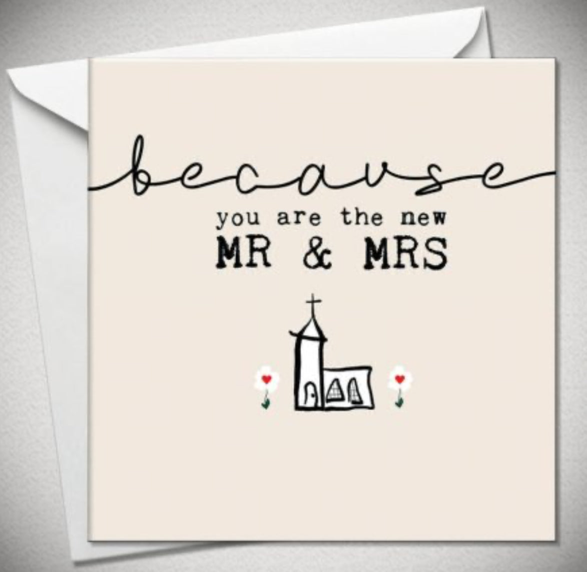 The New Mr & Mrs Greetings Card