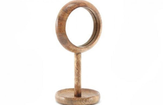 Wooden Jewellery Stand with Mirror