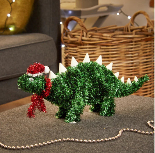 Three Kings Tinsel Stegosaurus 41cm