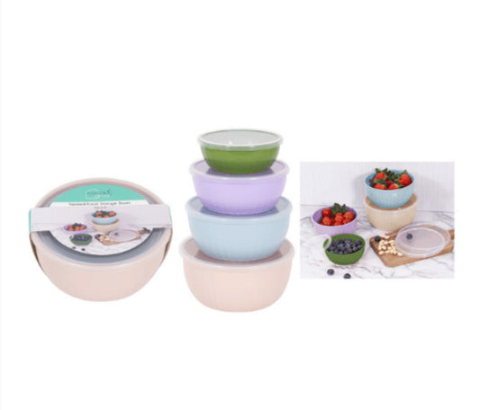 Coco & Gray 4pk Nesting Food Storage Containers