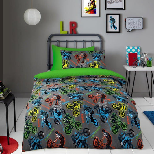 BMX Rider Single Duvet Set