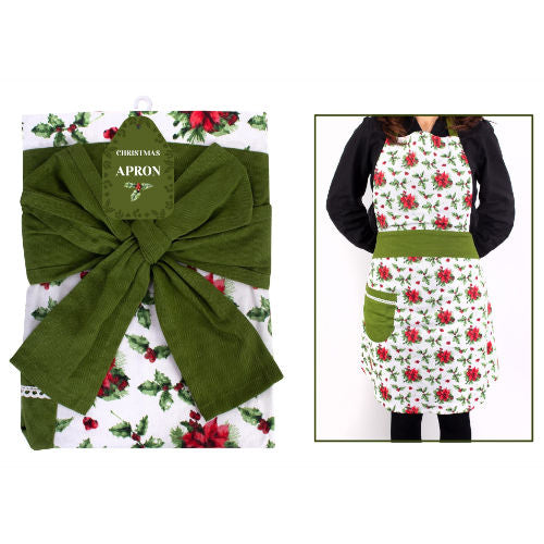 Christmas Holly Apron