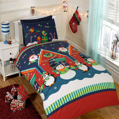 Single Santas Grotto Duvet Set