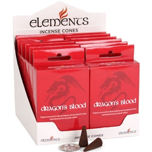 Elements Incense Cones - Dragon's Blood 15pk