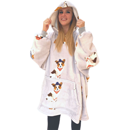 Ladies Sherpa Poochies Hoodie