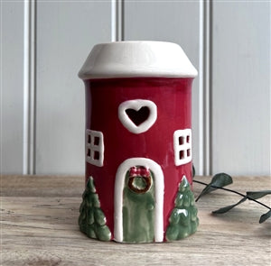 Christmas Cottage Wax Melter + FREE Wax Melt