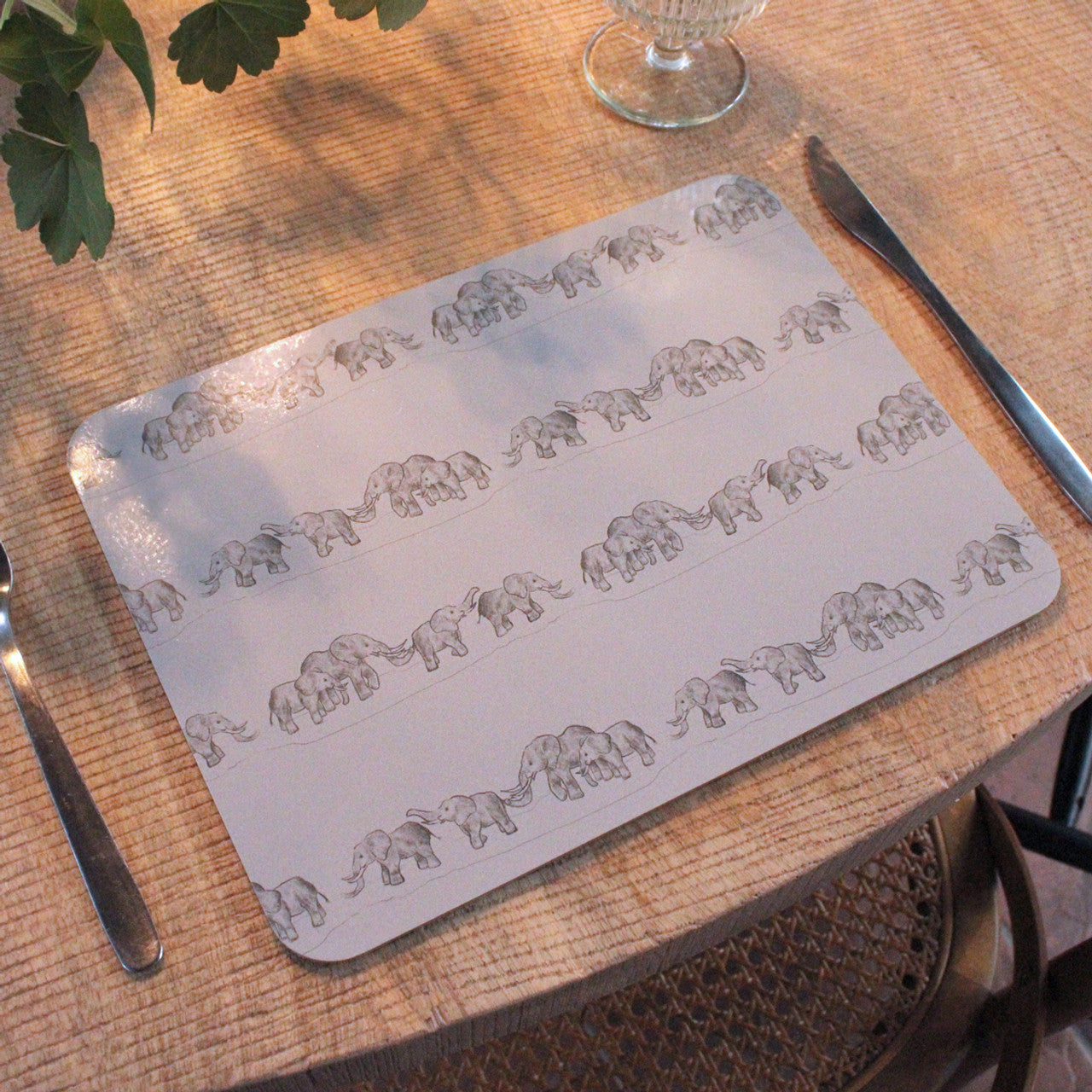 House & Herd Elephant Placemats 6pk