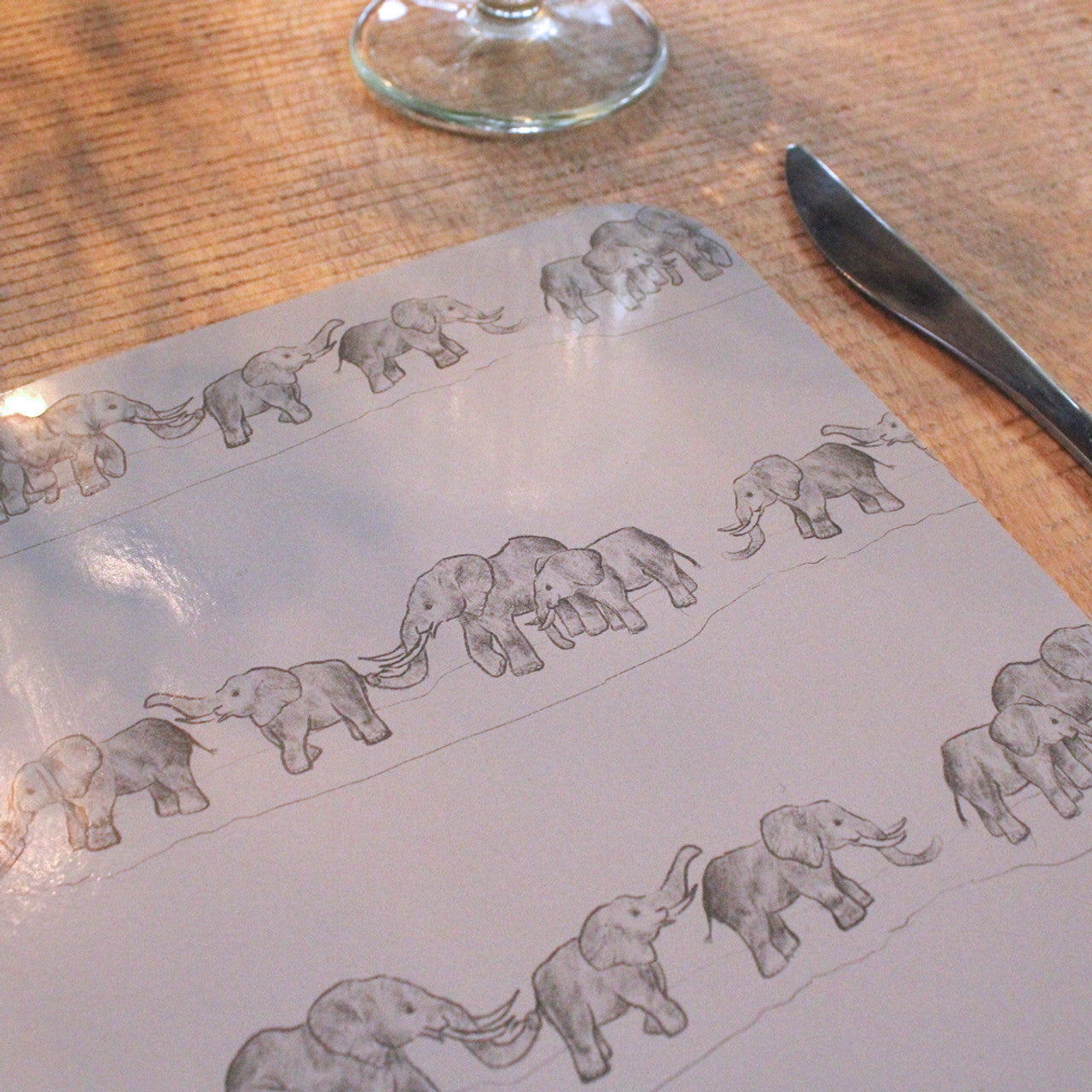 House & Herd Elephant Placemats 6pk