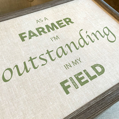 House & Herd Laptray - Outstanding in my Field