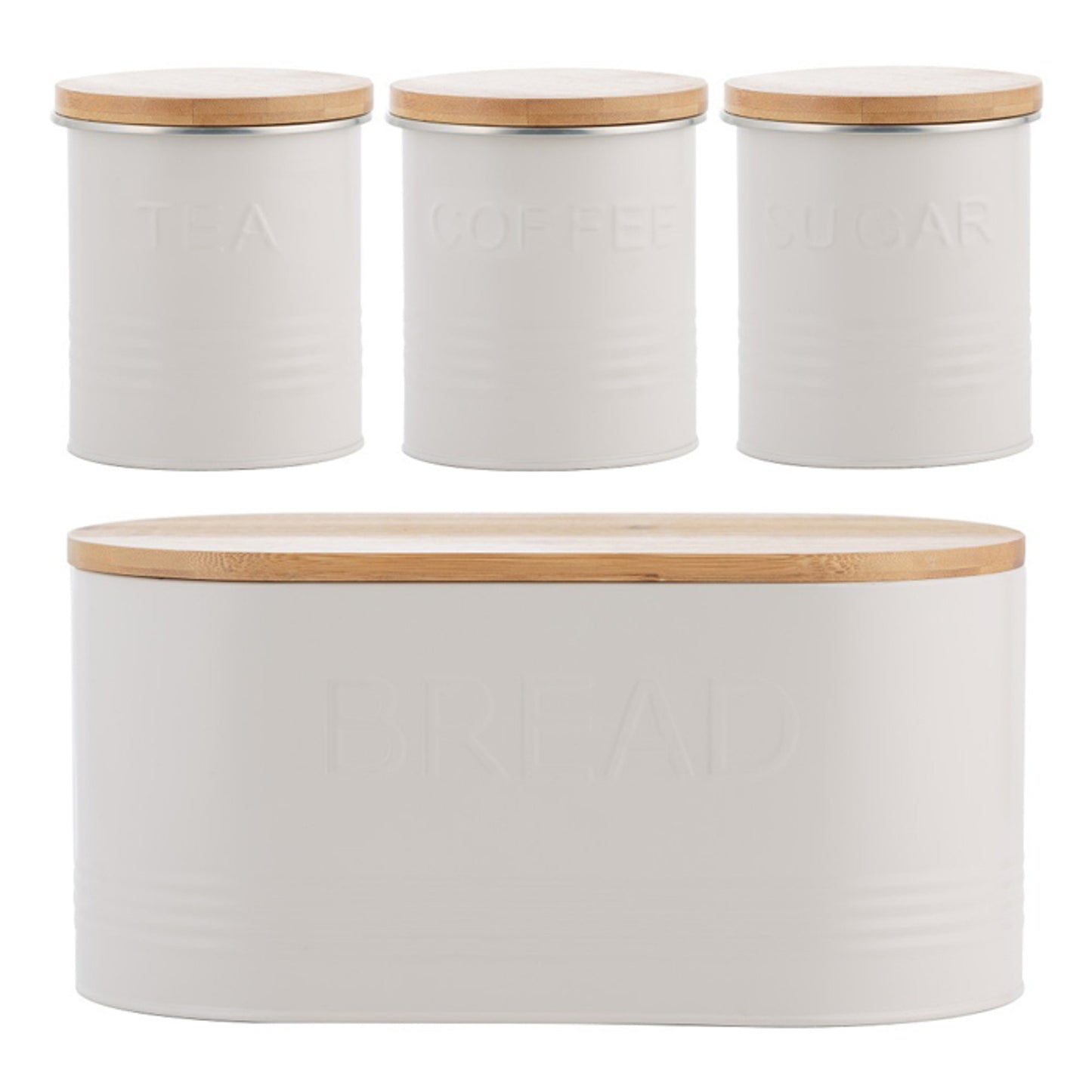 Typhoon Essentials 4 Piece Storage Set - Oatmeal