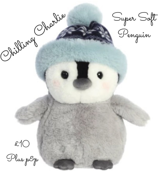 Chilling Charly Snuggle Penguin