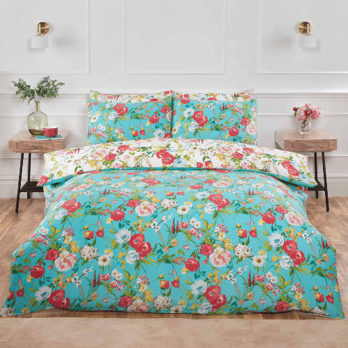 Ashbourne Duck Egg Duvet Set