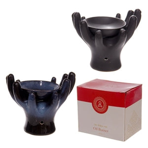 Open Hands Oil Burner Includes FREE Wax Melt