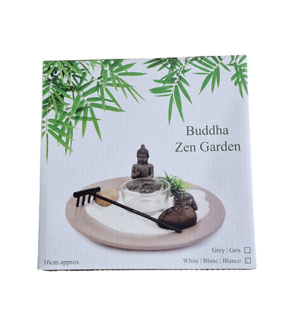 Buddha Zen Garden Self Assembly Grey 16cm