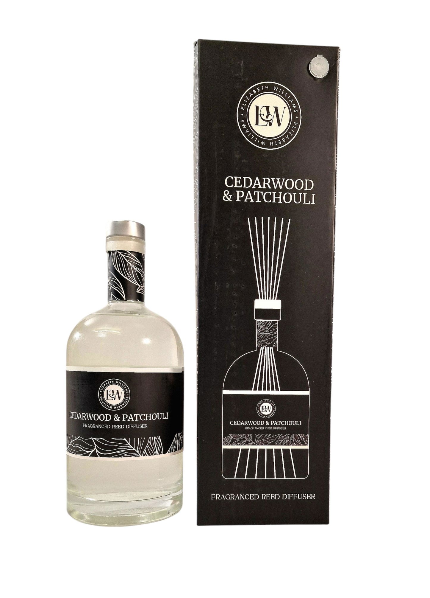 Gin Bottle Cedarwood & Patchouli 1000ml Diffuser