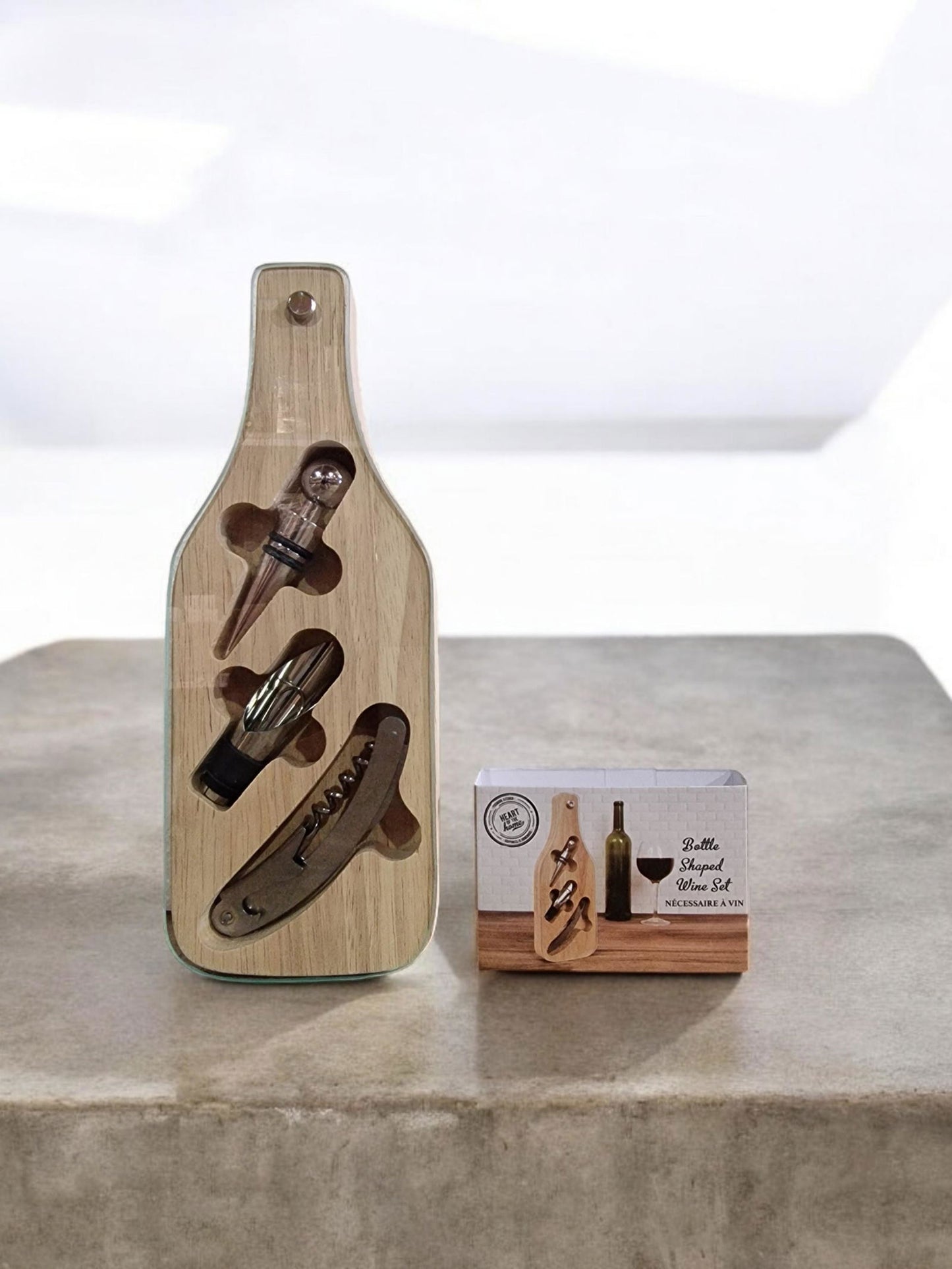 Bottle Shape Wine Set 27.5cm