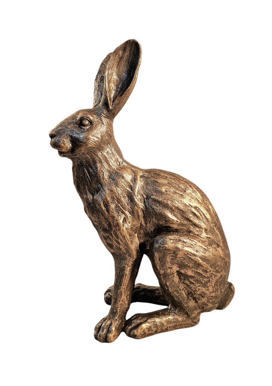 Hare Bronze Style Ornament 39x26x15cm 🚚