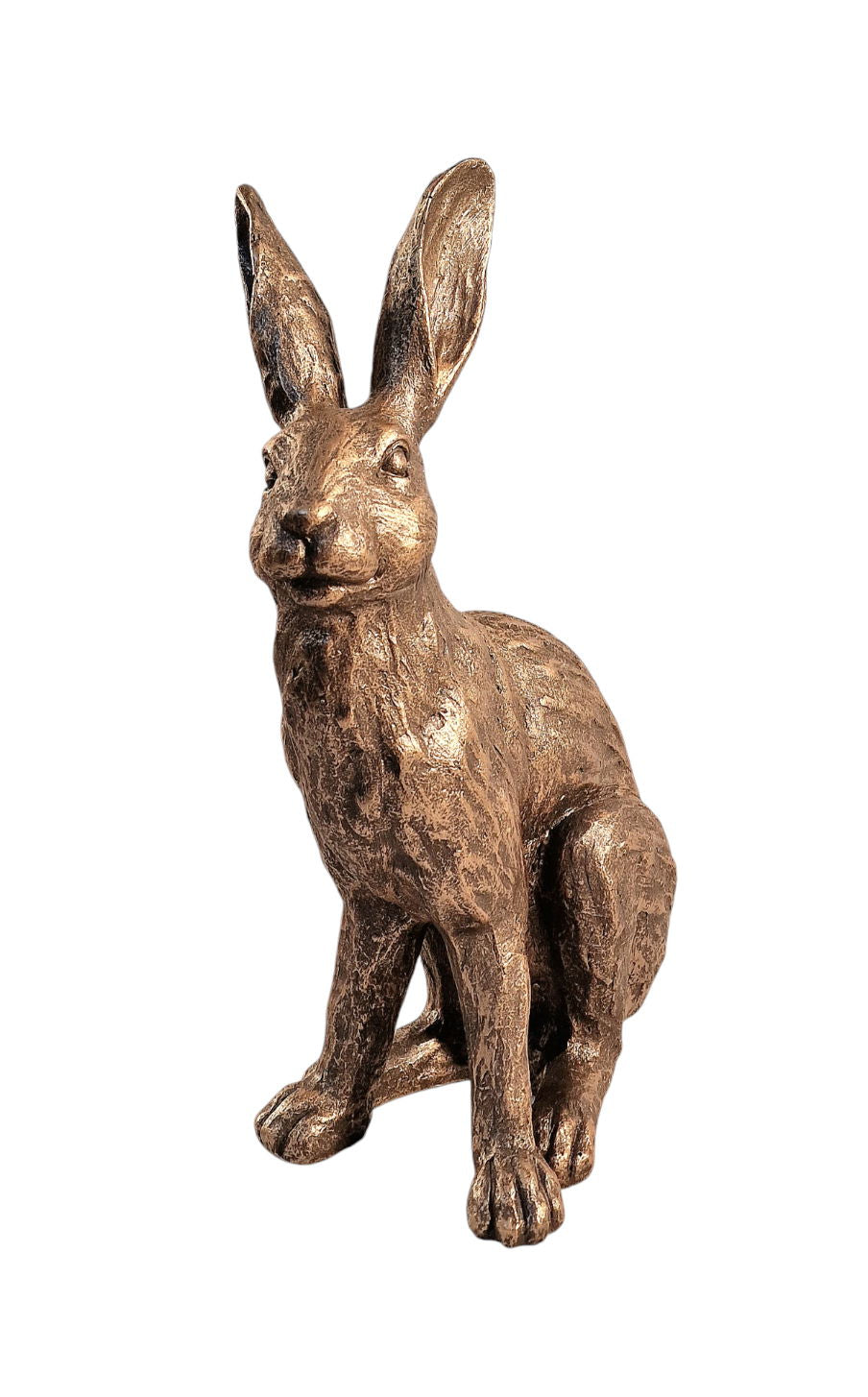 Hare Bronze Style Ornament 39x26x15cm 🚚