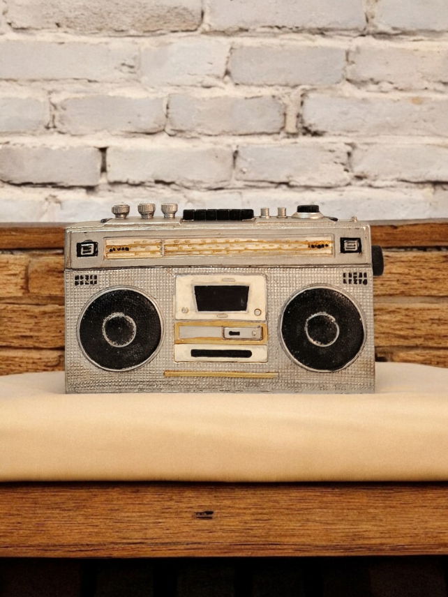 Radio Retro Design Money Box 21cm 🚚