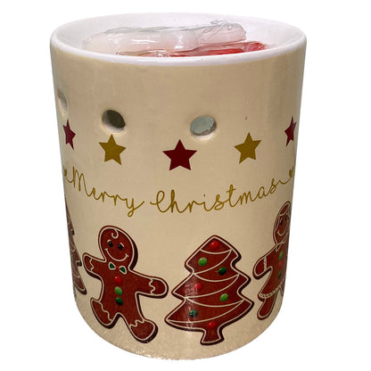 Gingerbread Wax Warmer Set 11cm 🚚