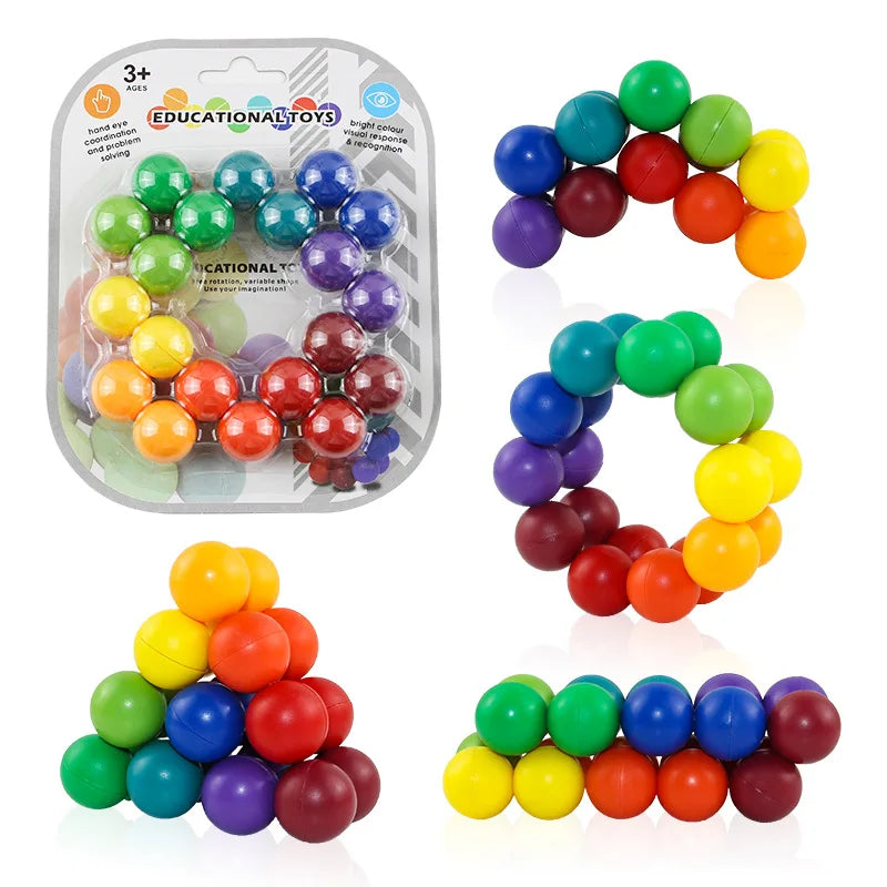 Rainbow Infinity Sensory Fidget Toy
For Anxiety & Stress Relief