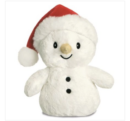 20cm Santa Snowman