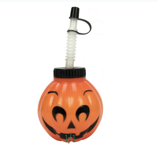 250ml Halloween Pumpkin Plastic Cup