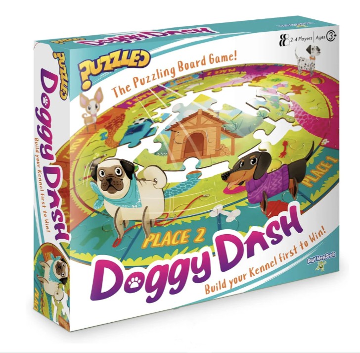 Doggy Dash 3 in 1 Board Game