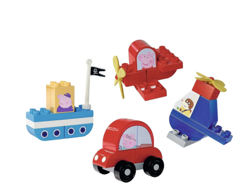 Peppa pig vehicle set