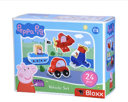 Peppa pig vehicle set