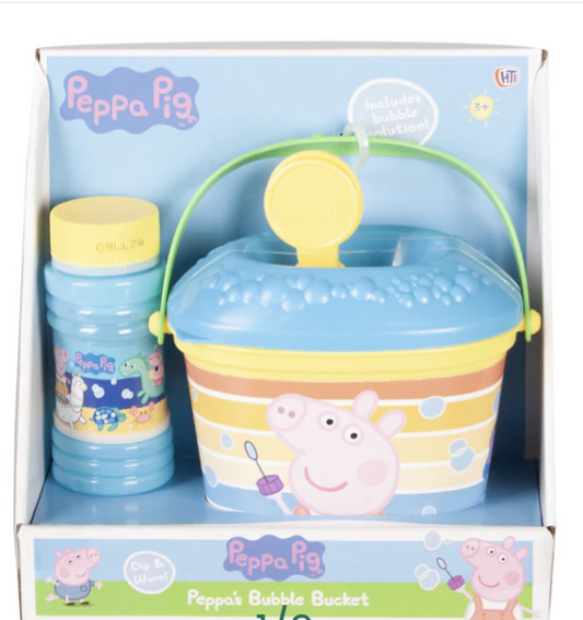 Peppa Pig Bubble Bucket