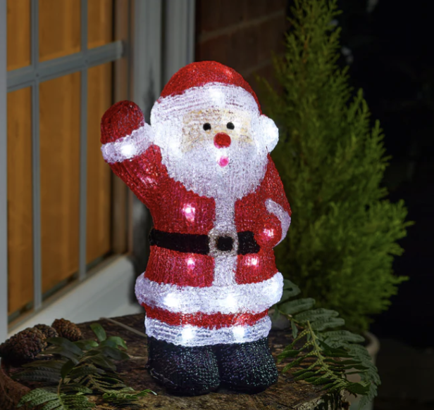 LED Ice Santa - Indoor/Outdoor