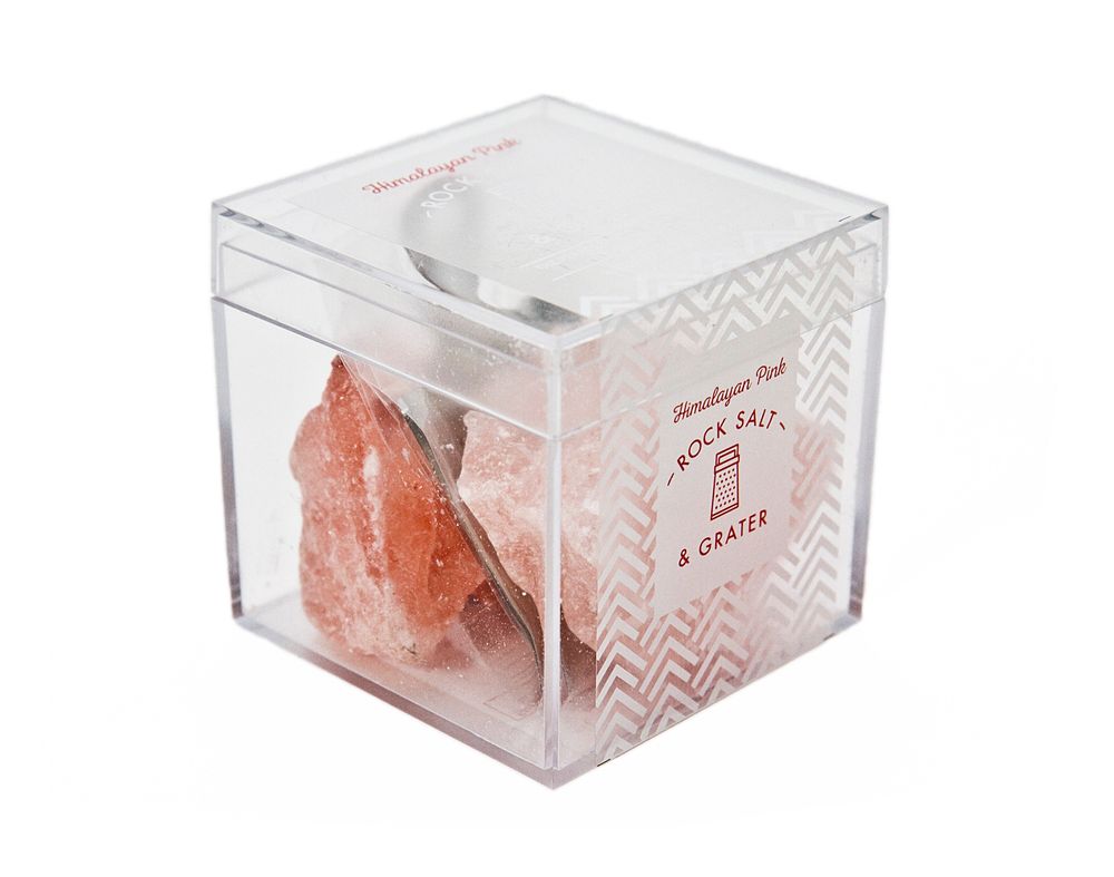 Himalayan Rock Salt and Mini Grater | Quirky Food Gifts 🚚