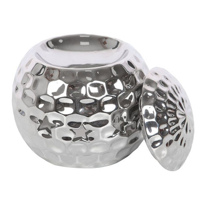 Silver Disco Ball Oil Burner 🚚