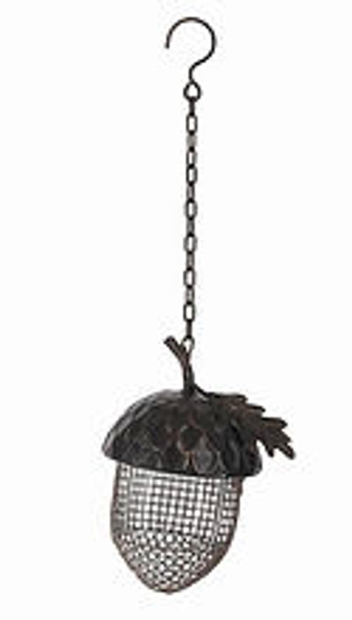 17" Metal Hanging Bird Feeder