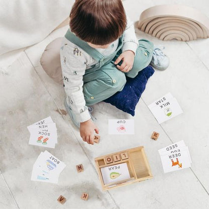 SOKA Wooden Spelling Game 🚚