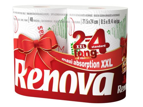 Renova 9 Rolls Xmas TR + 2 Rolls Xmas KT 🚚