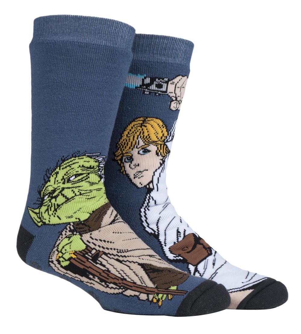 Heat Holders - Mens Character Slipper Socks