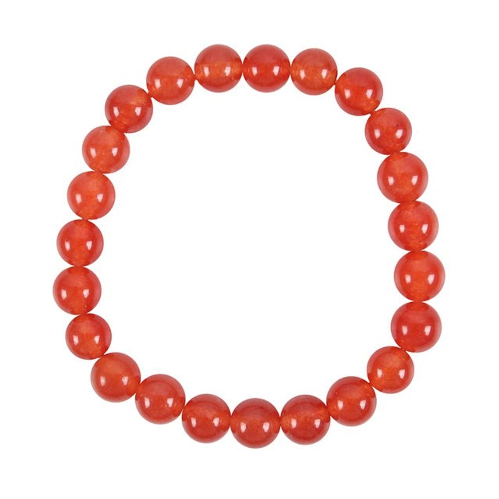 Sacral Chakra Carnelian Gemstone Bracelet 🚚