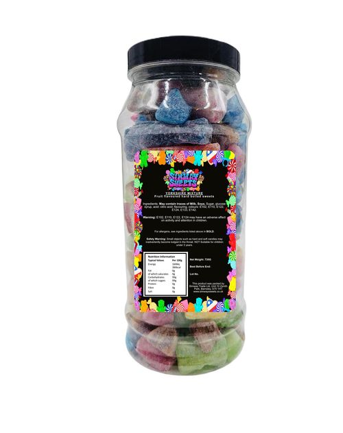 Yorkshire Mixture Retro Boiled Sweets Gift Jar