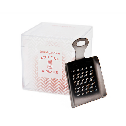 Himalayan Rock Salt and Mini Grater | Quirky Food Gifts 🚚