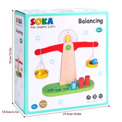 Wooden Balancing Toy 🚚