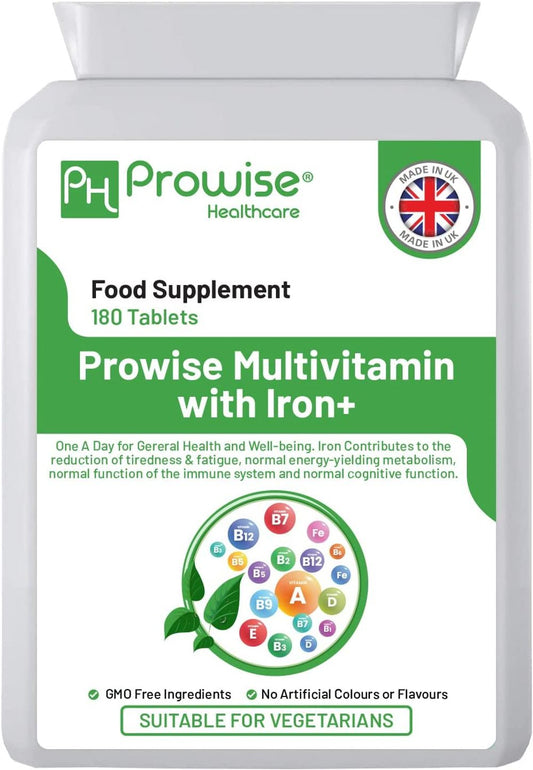 Multivits and Iron+ 180 Tablets by Prowise Healthcare 🚚