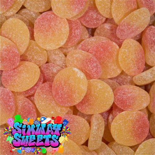 Fizzy Peaches Retro Sweets Gift Jar