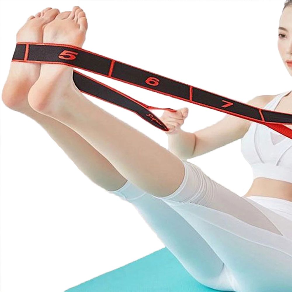 Yoga Stretch Resistance Bands Adult Stretching Belt Yoga Fitness Products