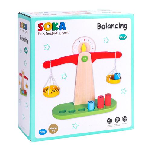 Wooden Balancing Toy 🚚